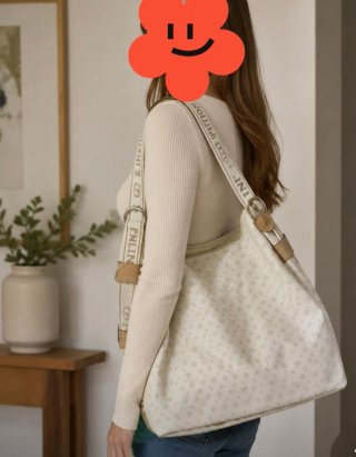 Borsa Pollini Beige/Marrone Originale