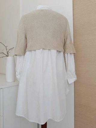 Max Mara maglioncino crop cotone