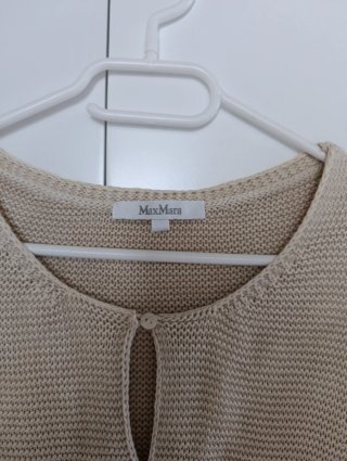 Max Mara maglioncino crop cotone