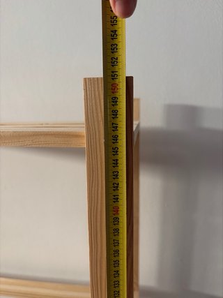 Estantería de madera