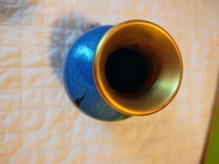 Jarrón chino esmalte Cloisonné vintage