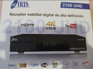 Iris 2100 UHD 4K Receptor Satélite