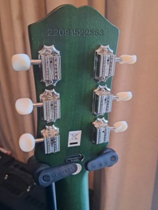 Epiphone SG Classic Worn P90 Verde