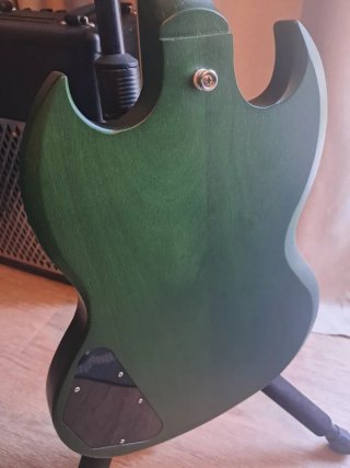 Epiphone SG Classic Worn P90 Verde