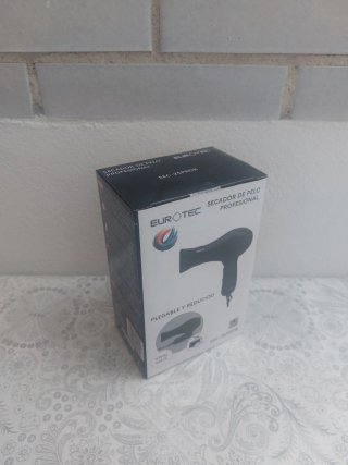 Secador de pelo Eurotec Plegable y Reducido
