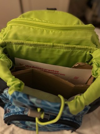 Mochila Escolar Ergobag Azul