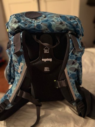 Mochila Escolar Ergobag Azul