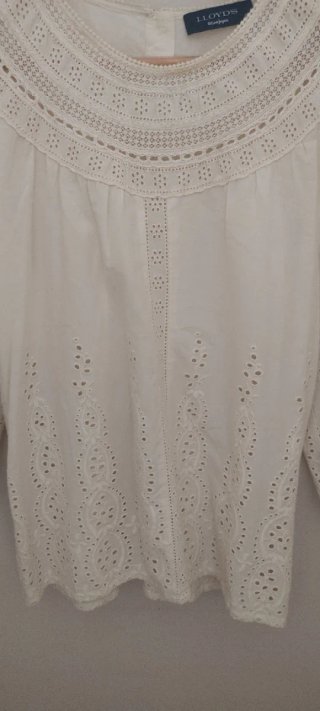 Blusa Lloyds Talla 42 Encaje