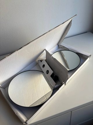 Espejos IKEA PLOMBO x2 Redondos Nuevos