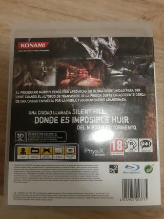 Silent Hill Downpour PS3 PAL ESP