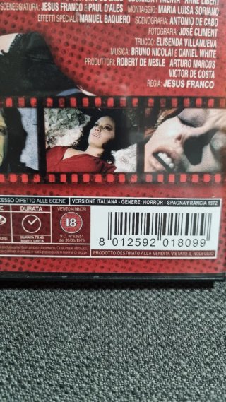 DVD Dracula contro Frankenstein - Horror