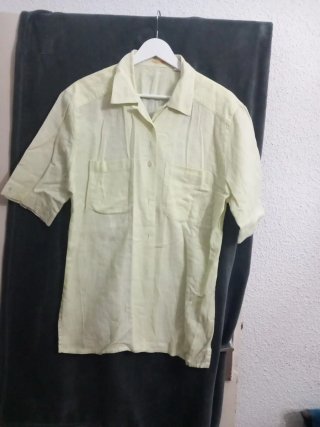 Camisa premium de algodón y lino Van Laack