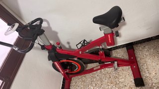 Bicicleta de Spinning Roja
