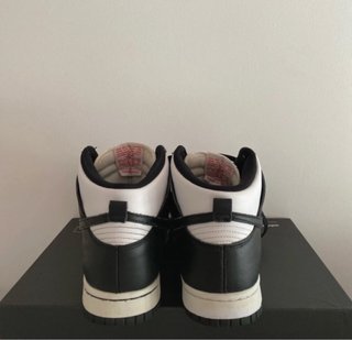 Nike Dunk High Blanco y Negro