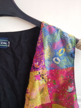 Gilet IL QUETZAL patchwork boho-chic small vintage