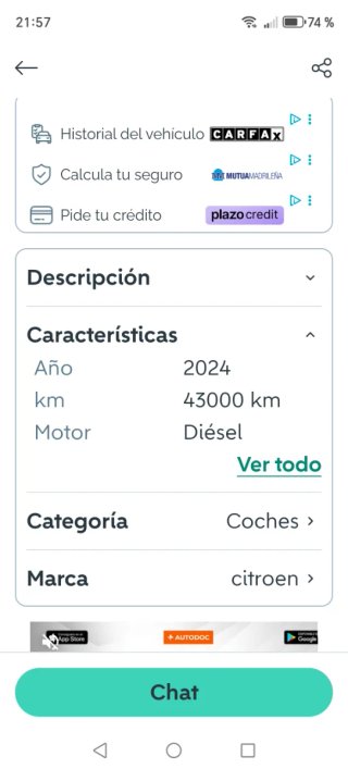 Citroen C4 2024 (Madrid)
