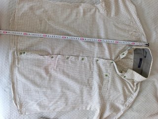 Camisa Venezia cuadros beige y verde