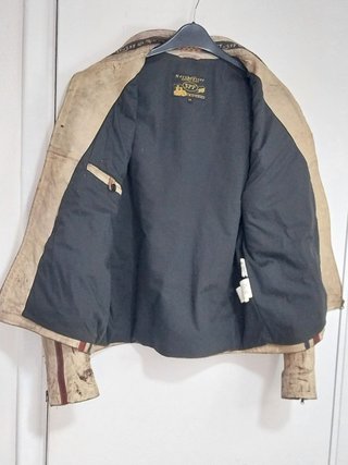 Cazadora piel Springfield Northeaster, talla XXL