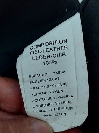 Cazadora piel Springfield Northeaster, talla XXL