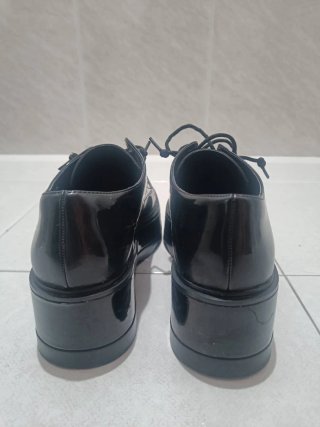 Mocasines charol negro