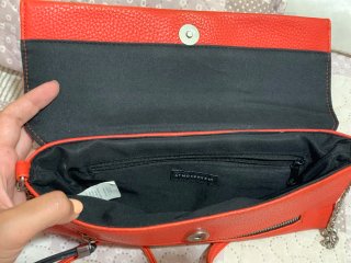 Bolso naranja mano/hombro