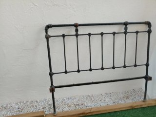 Cabecero forja cama 135cm retro