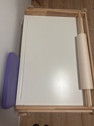 Scrivania per bambini FLISAT IKEA con panca