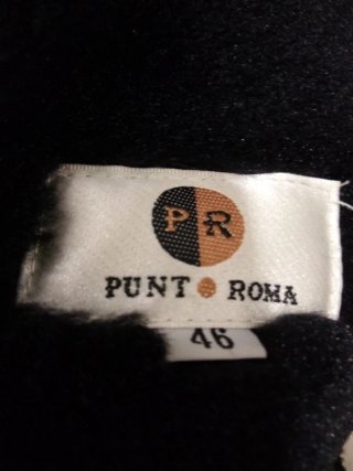 Chaqueta de piel forrada con pelo
