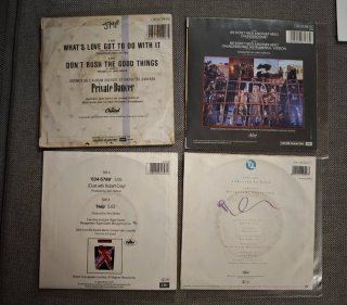 TINA TURNER lote 12 discos single vinilo 7" 45 rpm