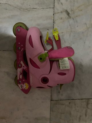 Patines Oxelo rosas talla ajustable