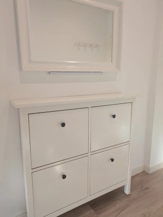 Zapatero Ikea Hemnes 4 compartimentos
