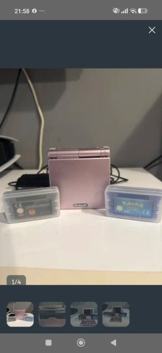 Nintendo Game Boy Advance SP Rosa