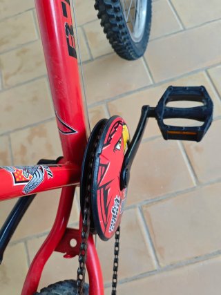Bicicleta Infantil B'Twin Roja 20