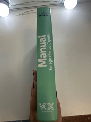 Manual griego clásico-español diccionario bilin...