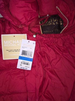 Anorak Michael Kors Rojo