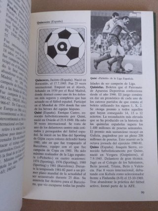 Futbol de la A a la Z. Libro