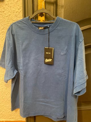 Camiseta SWTD Boxy Fit Talla S Azul