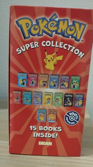 Colección 15 libros Pokémon (Idioma inglés)