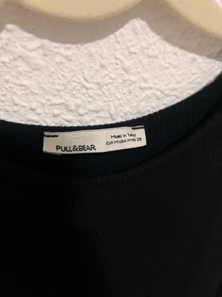 Vestido negro largo con aberturas