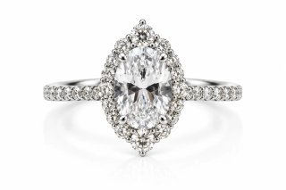 Anillo de Plata con Diamantes