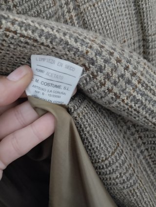 Traje Lana Vintage Chaqueta y falda