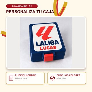 Caja grande cromos Adrenalyn FIFA/LALIGA 3D