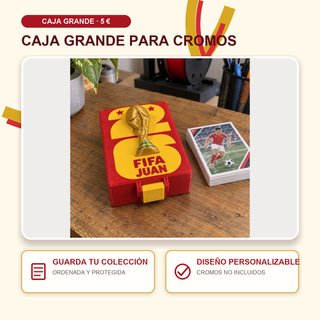 Caja grande cromos Adrenalyn FIFA/LALIGA 3D