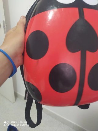Bolso infantil rígido mariquita