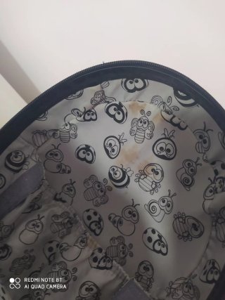Bolso infantil rígido mariquita