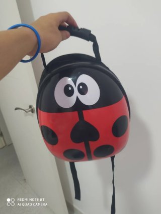 Bolso infantil rígido mariquita