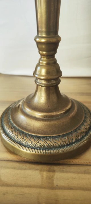 Candelabros Bronce Principios Siglo XX (2)