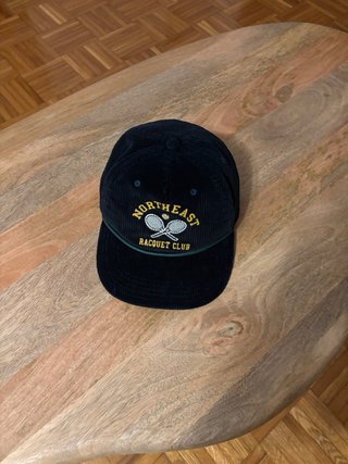 Cappellino Polo Ralph Lauren corduroy blu