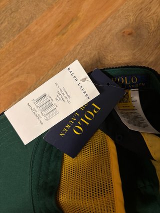 Cappellino Polo Ralph Lauren corduroy blu