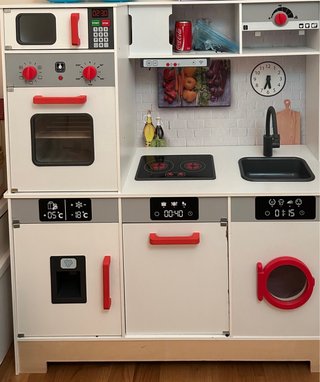 Cocinita de madera para niñas